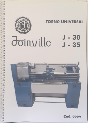 Cod0009 Manual Do Torno Universal Joinville J-30 - J-35