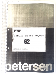 Cod0051 Manual de Instrução e Operação e Manutenção Injetora PIC 62