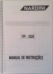 Cod0052 Manual de Instrução Torno Platô TPF-1500